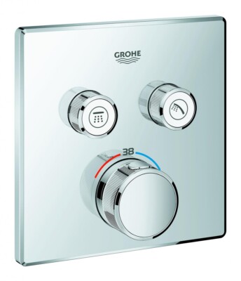 Grohe Thermostat Grohtherm SmartControl FMS 2 Absperrventile chrom 29124000
