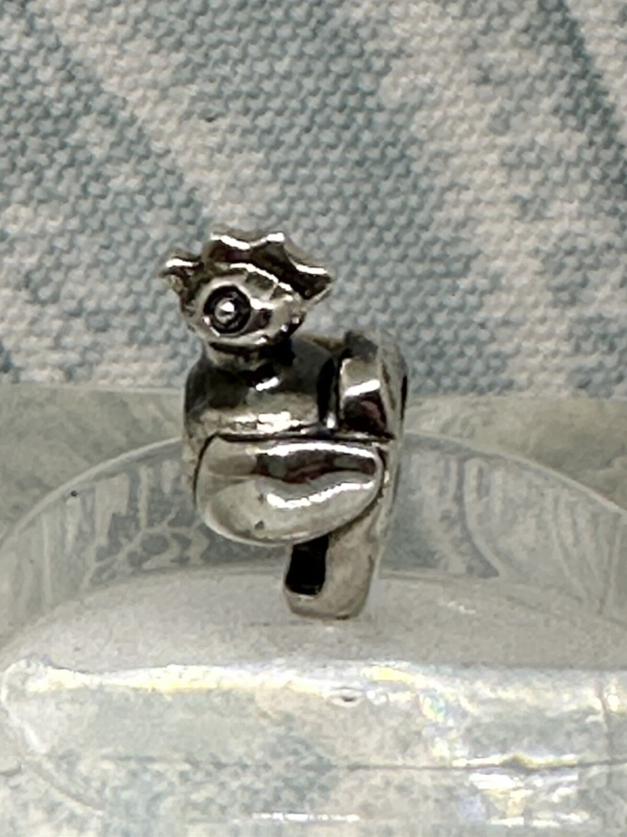 ご予約品　アンバー　大きめ②  trollbeads Authentic Trollbeads | Silver Charms | Victory | Free Shipping