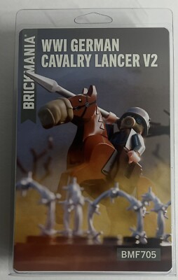 Brickmania WW1 German Cavalry V2 NEW/VHTF