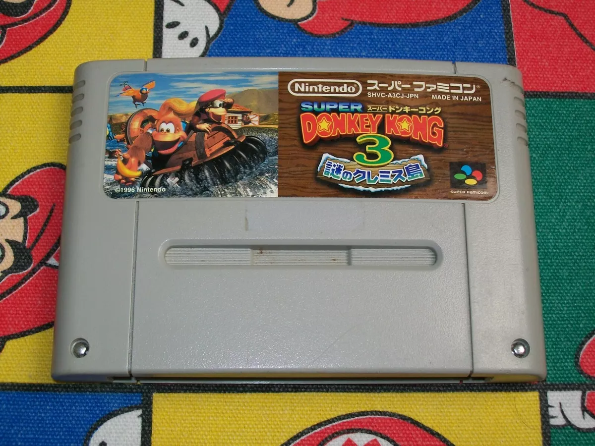 Donkey kong best sale country snes ebay