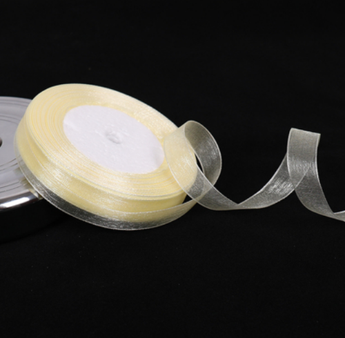 one roll, 50 yards width 10 -15mm organza ribbon 15 colors Ribbon Gift Wrapping - Picture 6 of 21