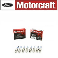 8+Platinum Motorcraft Spark Plugs For 1998 Ford Crown Victoria 4.6L