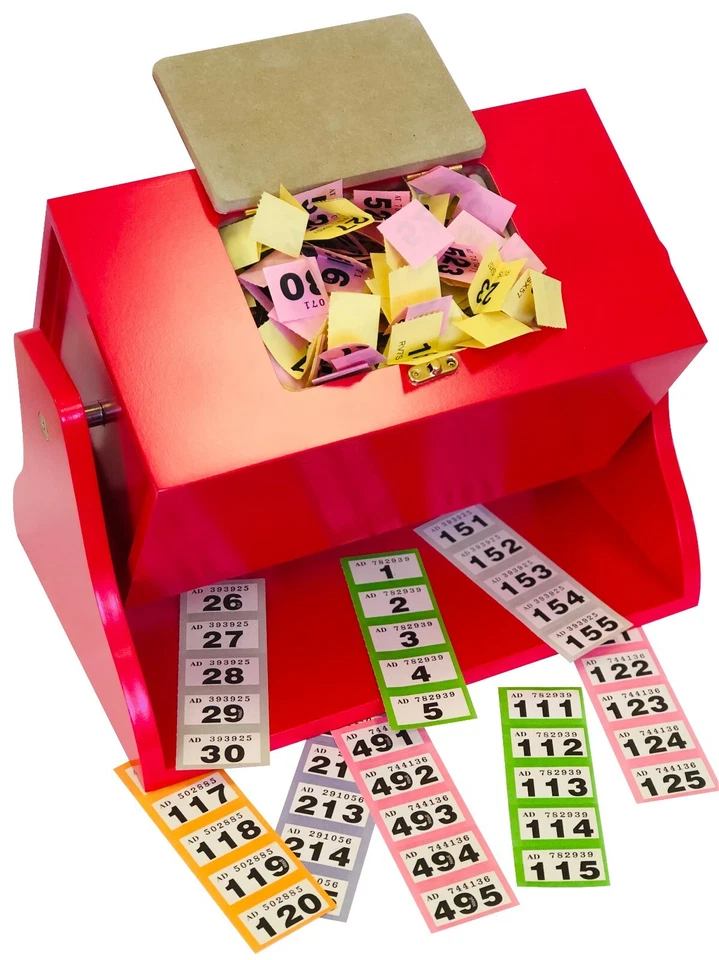 Raffle Drum Tombola Lotto Draw Drum for Raffle Machine Tickets Balls discs R - Image 2 of 4