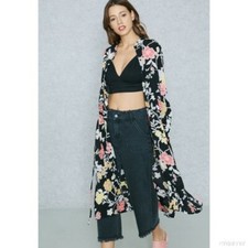 Mango Printed Shirt Dress multi UK XS LN100 NN 12