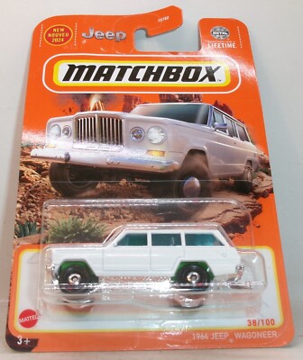 Matchbox 1964 Jeep Wagoneer #36 Scala 1:64 - Bianca Edizione 2024 - Foto 2