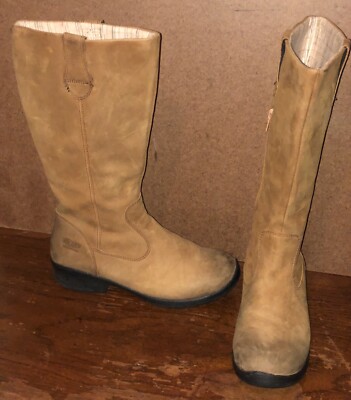 Keen Size EU 37 US Tyretread Zip Sides Waterproof Riding Brown Boots 