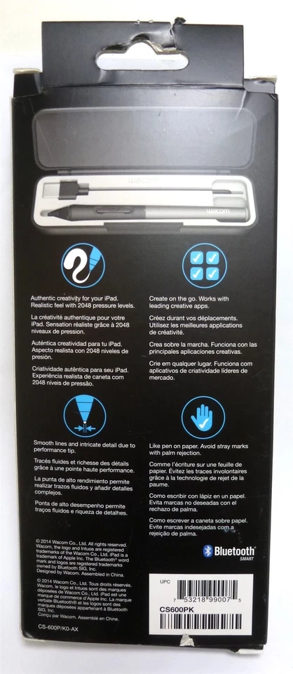 Wacom CS600PK Intuos Creative Stylus 2 - Image 2 of 2