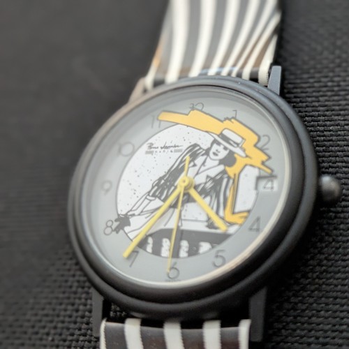 Orologio Vintage Parigi Anni 80 Pierre Lannier Moda Pop Art - NOS con etichetta originale! - Foto 3 di 9