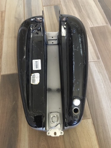 harley softail deuce gas fuel tank 2003 100th anniversary injected 00+ fxstdi - Picture 8 of 10