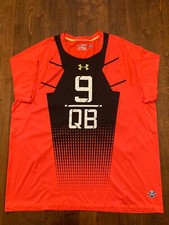 NFL Combine Jersey 2015 UA Jerry Lovelocke 9 Baltimore Ravens QB Issued Worn