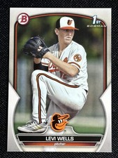Levi Wells 1st Bowman 2023 Bowman Draft # BD-92