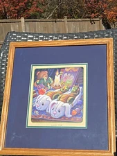 Randal Spangler DRAGLING “Sleepytime” Framed With COA Signed & Numbered BR