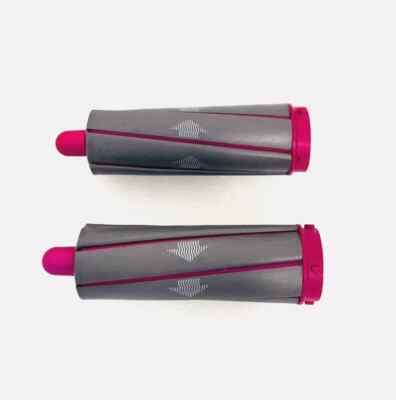 Dyson Airwrap Short Barrels 1.6''- 2 Pack Hair Attachments, Fuchsia (LEFT/RIGHT)