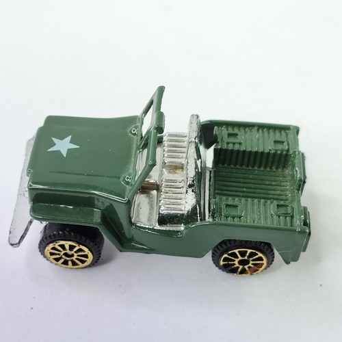Diecast #S8634 U.S. Army Jeep 1:64 Scale Military Cake Topper Man Cave Truck - Picture 4 of 22