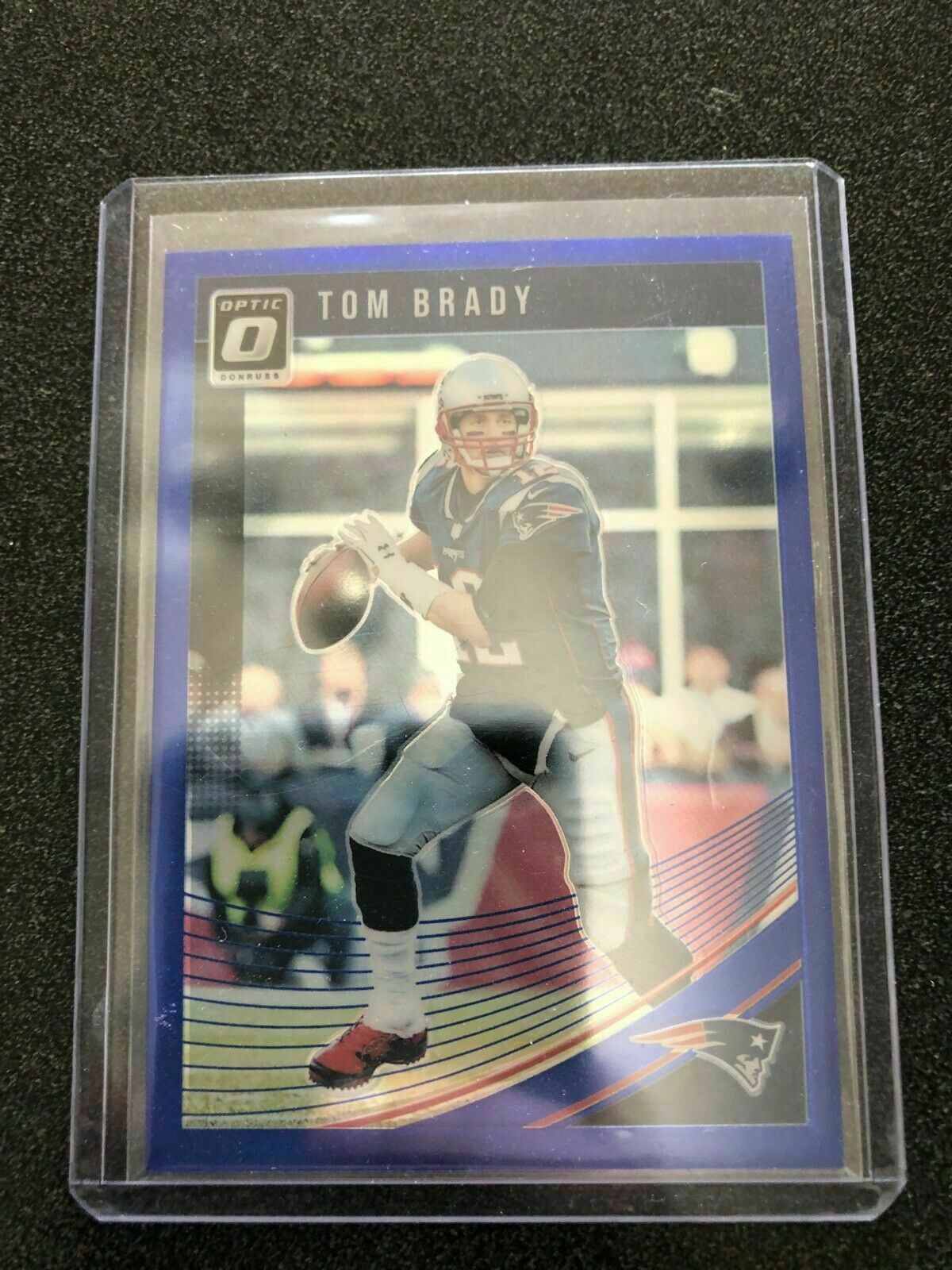 2018 Donruss Optic TOM BRADY Blue Prizm SP 103/149 SB GOAT MVP 🔥Bucs Mint