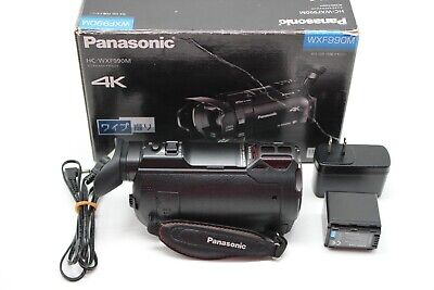 Panasonic HC-WXF990M Digital 4K Video Camera Black Leica Panasonic HC-WXF990M Digital 4K Video Camera Black Leica