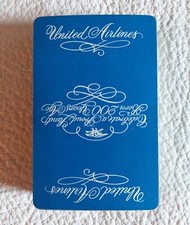 Vintage UNITED AIRLINES Playing Cards ~ Celebrating USA's 200th Anniversary