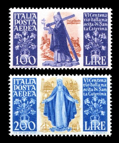 ITALIA Repubblica 1948 Le emissioni MNH ** integre LUSSO !! Singoli e Quartine - Foto 3 di 8