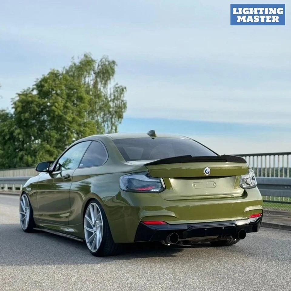 Luz trasera LED GTS ahumada izquierda+derecha para BMW Serie 2 2014-2021 F22 F23 F87 228i 230i Foto 4 de 4