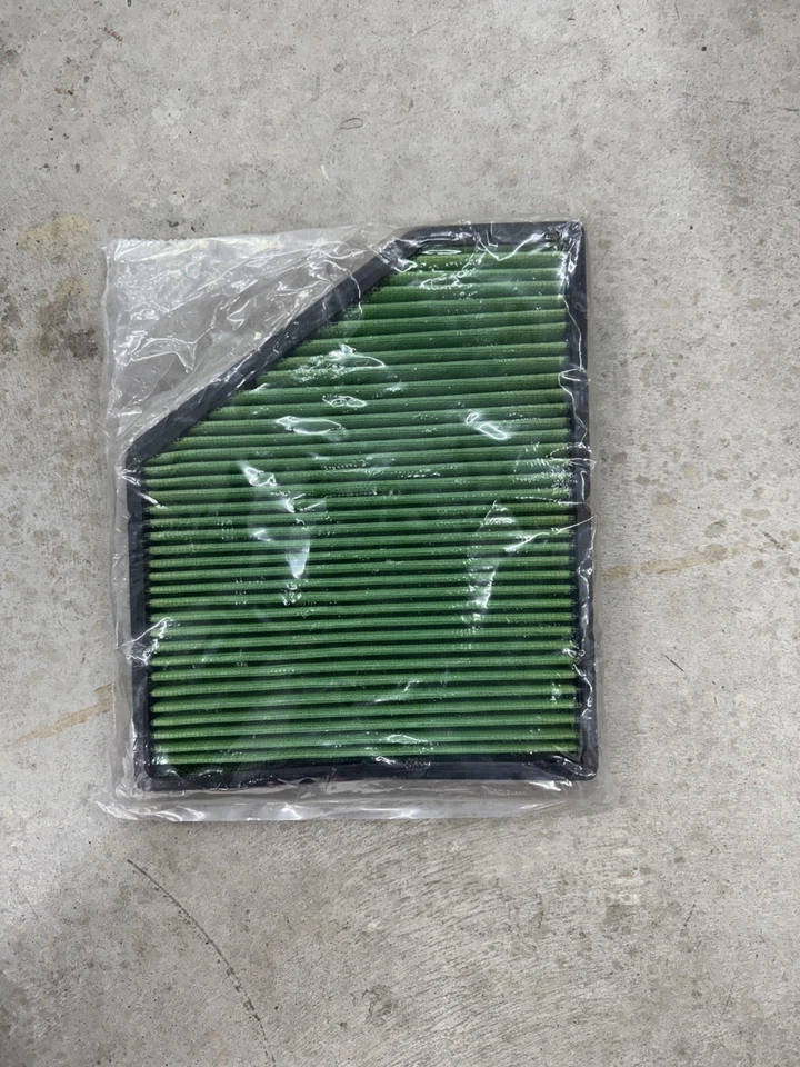 Chevrolet Camaro V8 LT1 2016-2024 filtro de aire verde 7299 Foto 2 de 2