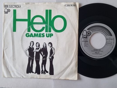 Hello - Games Up 7'' Vinyl Germany