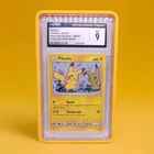 Pokémon Pikachu SM162 Team Up Black Star Promo CGC 9