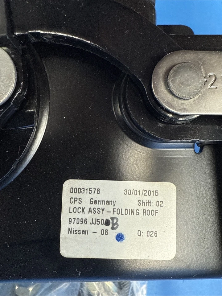 Infiniti G37 Q60 2009-2015 convertible retráctil pestillo de techo conjunto OEM Foto 3 de 4