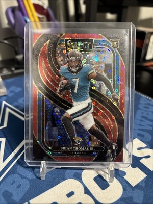 2024 Panini Select - Premier Level Brian Thomas Jr. #143 Red Disco Prizm /49