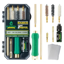 Pistol Basics Single-Caliber Cleaning Kit - All-in-One Gun Cleaning Kit - Gun...