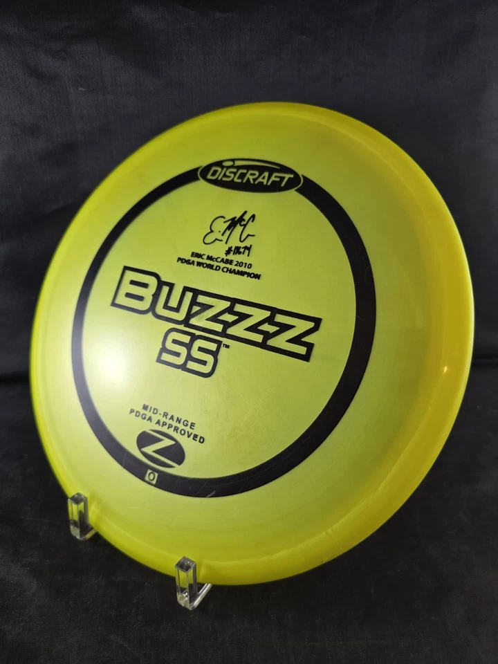 Discraft Z Buzzz SS - Eric McCabe 2010 verde 172,7 g PFN raro Foto 2 de 4