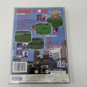 World Series Baseball II (Sega Saturn) Disc & Case NO MANUAL