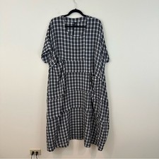 Dress to Kill Plaid Black and White Women's Dress Midi Length One Size