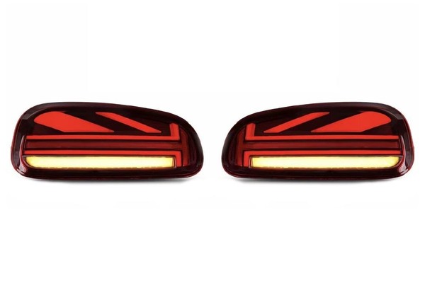 Mini Clubman F54 RüCkleuchten Set LED Union Jack Dunkelrot Heckleuchte Paar-image