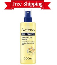Image of Aveeno Daily Moisturising Body Cleansing Oil (1x 200ml) Nourishing Shower Oil