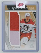2025-26 Upper Deck SP Game Used Supreme Patches Frank Vatrano 07/15