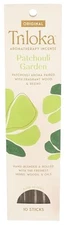 Triloka Patchouli Garden Incense Sticks Natural Aromatherapy 10 Pack