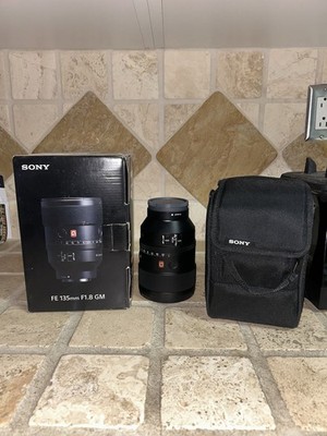 Sony Fe 135mm F1.8 GM Telephoto Lens for Sony
