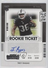 2021 Panini Contenders Rookie Ticket Trey Ragas #286 Auto 0tw4