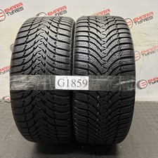 2x 215 40 R17 87V XL KUMHO Winter craft Tread 6.8/6.8mm (G1859) Tested