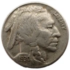 1930-S Buffalo Nickel - VF - Full Horn