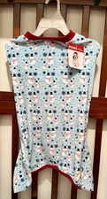NWT    Size Extra Large Blue Winter Snowman Pet Pajamas    Dog Cat XL   Gift