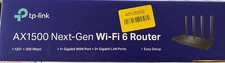 TP link AX1500 Archer AX12 Wifi 6 router - New unused