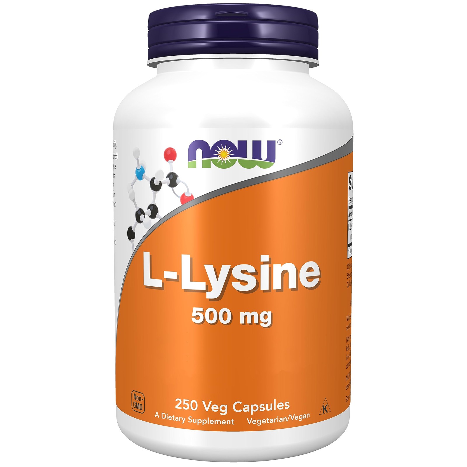 Foods L lisina 500 mg 250 capsule vegane aminoacido