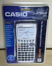 Casio fx-9750GII-WE Graphing Calculator Algebra Geometry Calculus Chem Physics