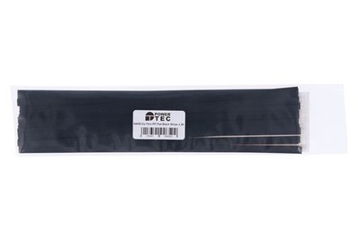 Power-Tec 92650 extra dünne PP flache schwarze Streifen 11mm 20 Stück Karosserie Reparatur