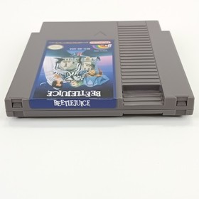 Beetlejuice NES Video Game Cartridge (Nintendo, 1991) Authentic Tested & Works