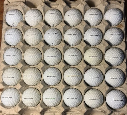 30 Titleist PROV1 & PROV1X Used Golf Balls - Modern & Older Model Years