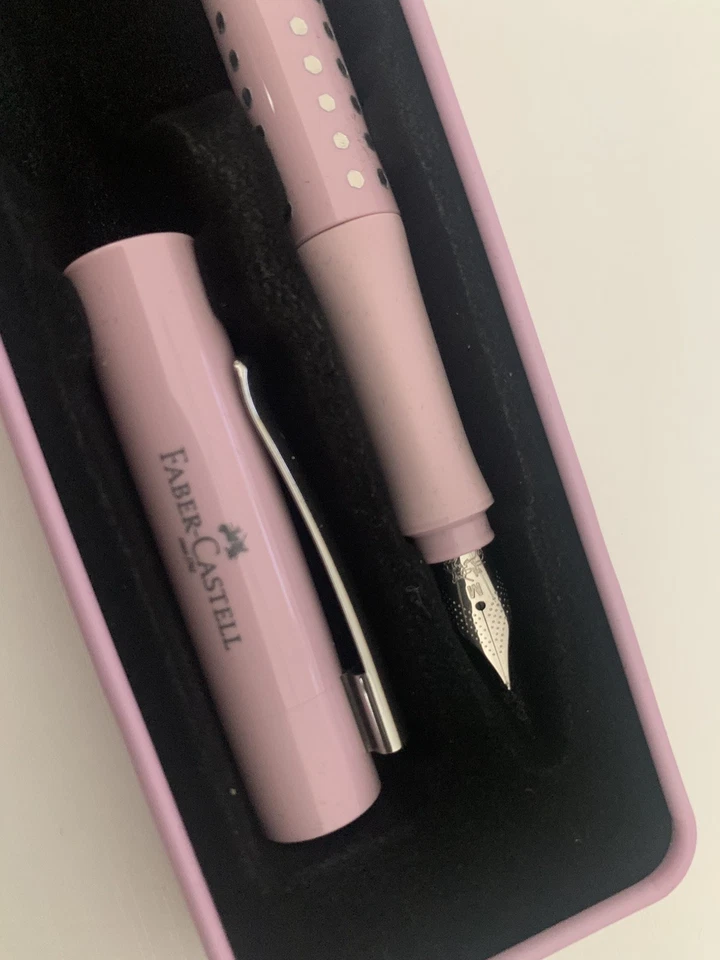 Füller - Faber-Castell (Sparkle M Set, rose) Schreibfüller, Schulfüller | NEU - Bild 4 von 4