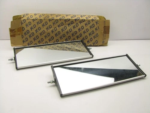 (2) Kd Lamps 78-0308 Universal West Coast Aluminum Mirror Heads  6"x16" PAIR
