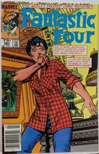 Fantastic Four #287 Marvel Comics 1986 Newsstand Edition VF/NM Sleeve & Board